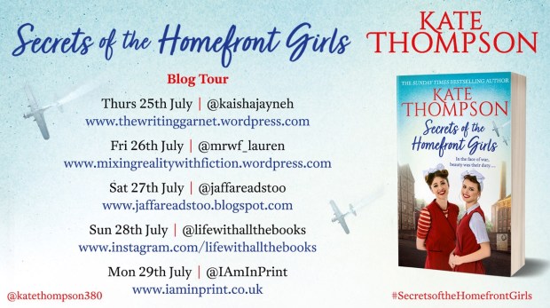 secrets of the homefront girl tour banner